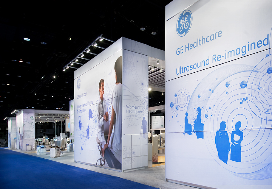 We developed a theme approach that "Re-Imagined" the needs of GE's customers with new solutions, seen throughout the exhibit.