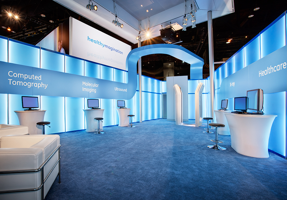 This smaller technology pavilion had very limited access for VIP's only and provided one-on-one demonstrations of GE's latest developments. 